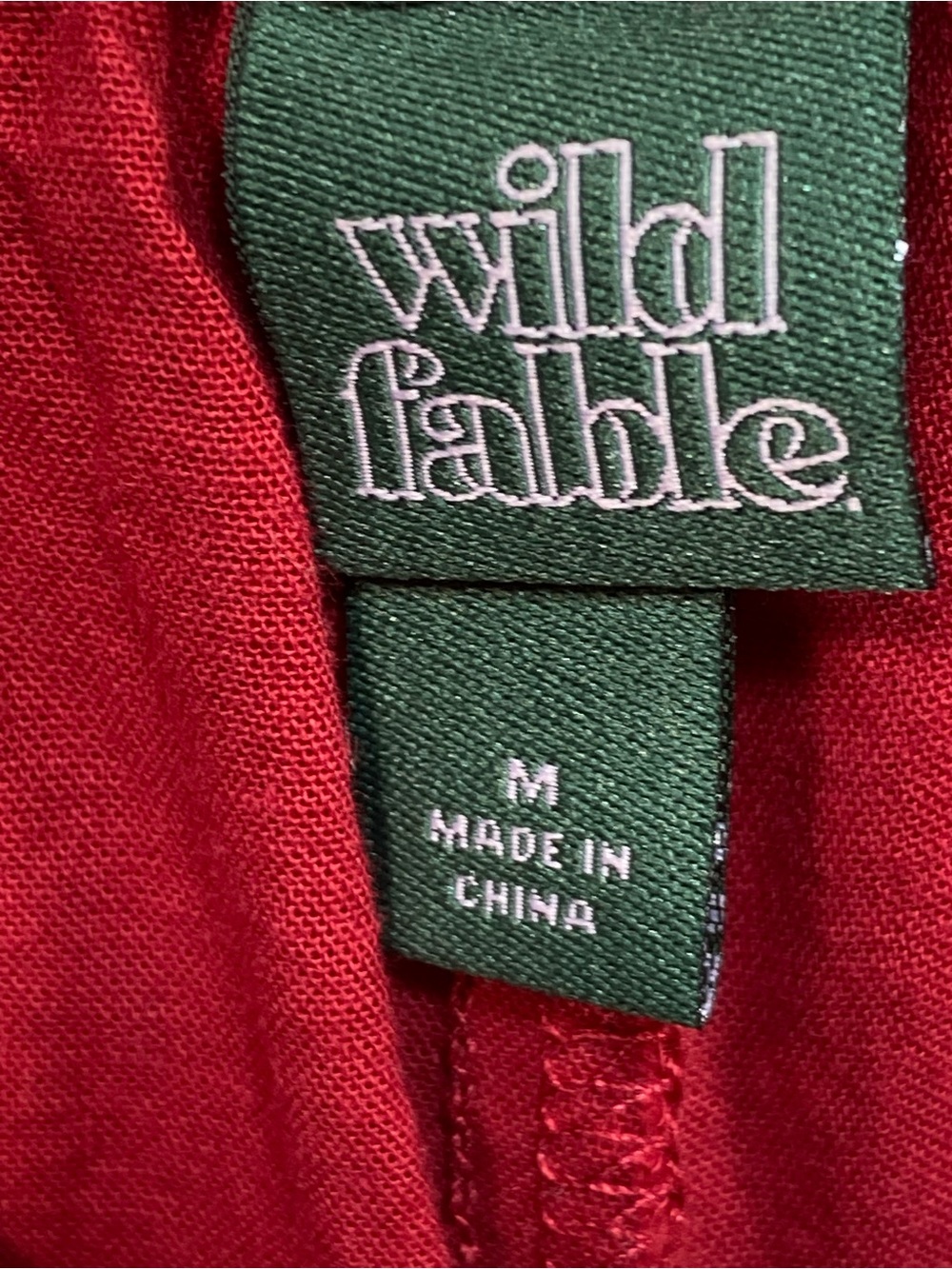 wild fable Red Polka Dot Lace-Trim Skort - Picture 5 of 6